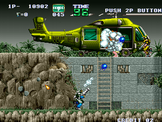 Gunforce - Battle Fire Engulfed Terror Island
