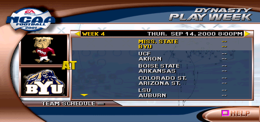 NCAA Football 2001